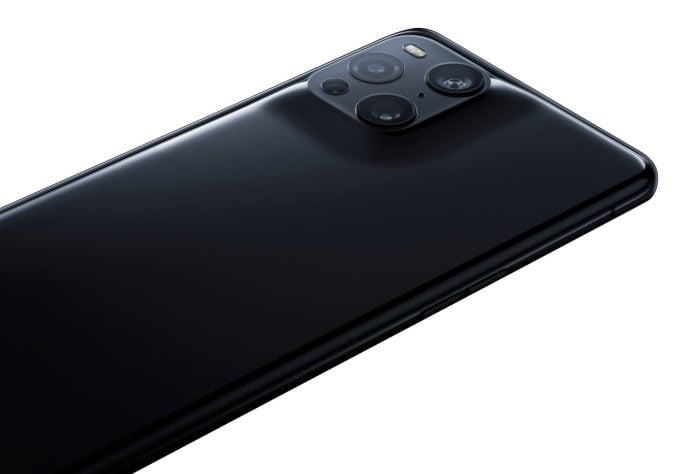 OPPO Find X3 Pro Backside Gloss Black