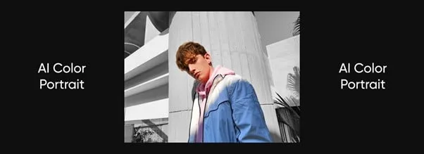 Realme 8 Pro AI Barevný portrét