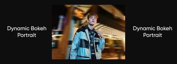 Realme 8 Pro Dynamic Bokeh Portrét