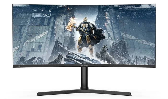 BlitzWolf BW-GM3 gaming monitor μπροστά