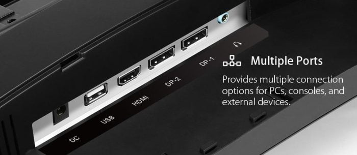 BlitzWolf BW-GM3 gaming monitor forbindelser