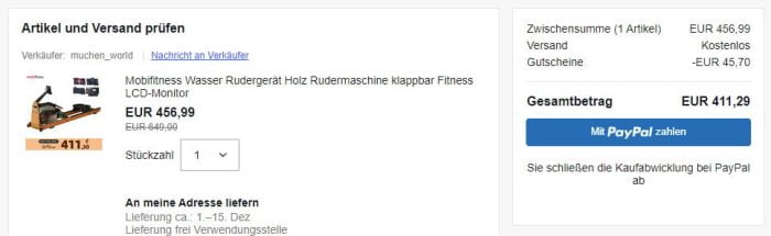 Køb Mobifitness romaskine på eBay.