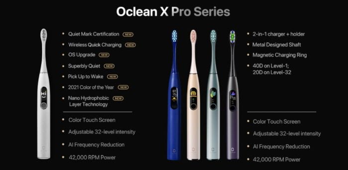 Oclean X Pro-serie