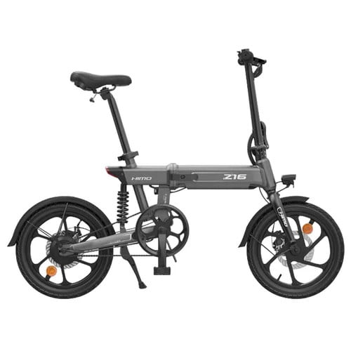 HIMO Z16 Folding Electric Bicycle 16 inch 250W Motor Up To 80km Range Max Speed 25km/h 10Ah Removable Battery IPX7 Waterproof Smart Display Dual Disc Brake Global Version
