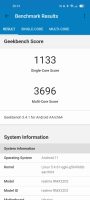 realme GT Geekbench normal modu