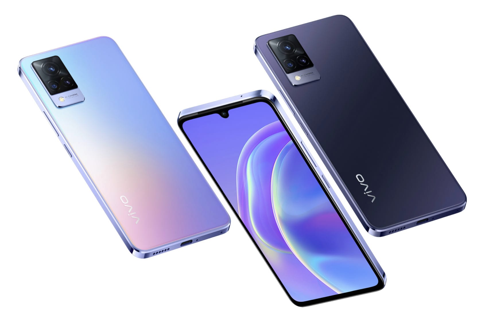 vivo V21 5G smartphone-overskrift