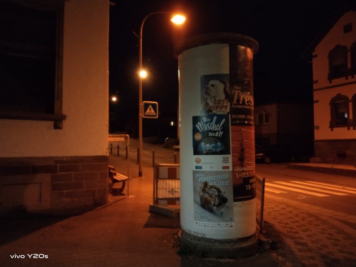 visão noturna da câmera vivo Y20s (1)