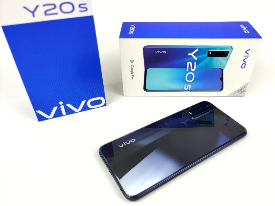 vivo Y20s glass back