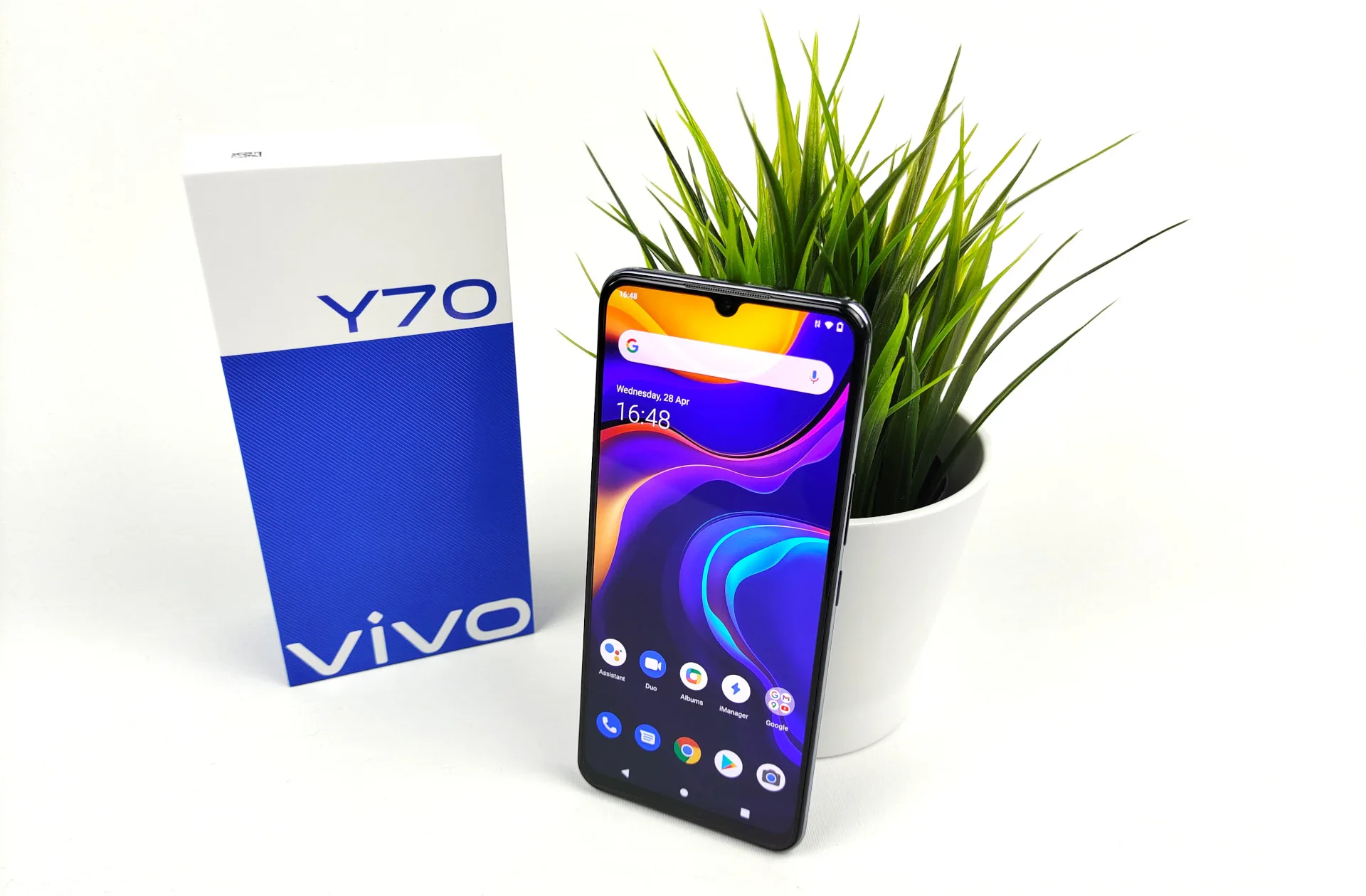 vivo Y70-skärm