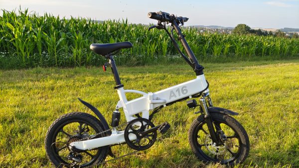 Test d'examen du vélo électrique pliable ADO A16 E-Bike