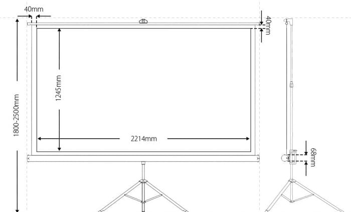 BlitzWolf BW-VS1 Dimensiones Dimensiones