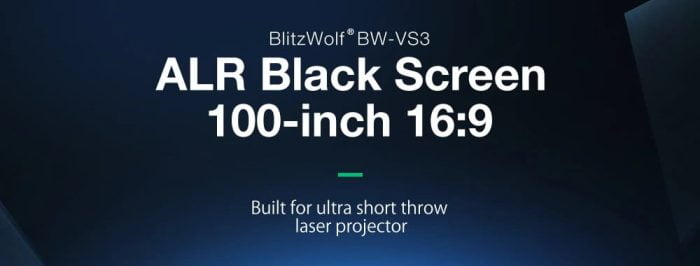 BlitzWolf ARL Beamer projection screen