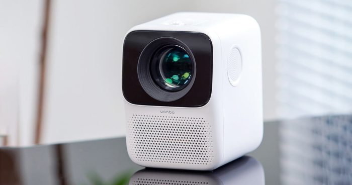Wanbo T2MAX projektor frontlinse