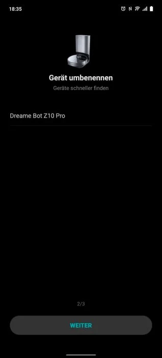 Configurazione Dreame Bot Z10 Pro (8)