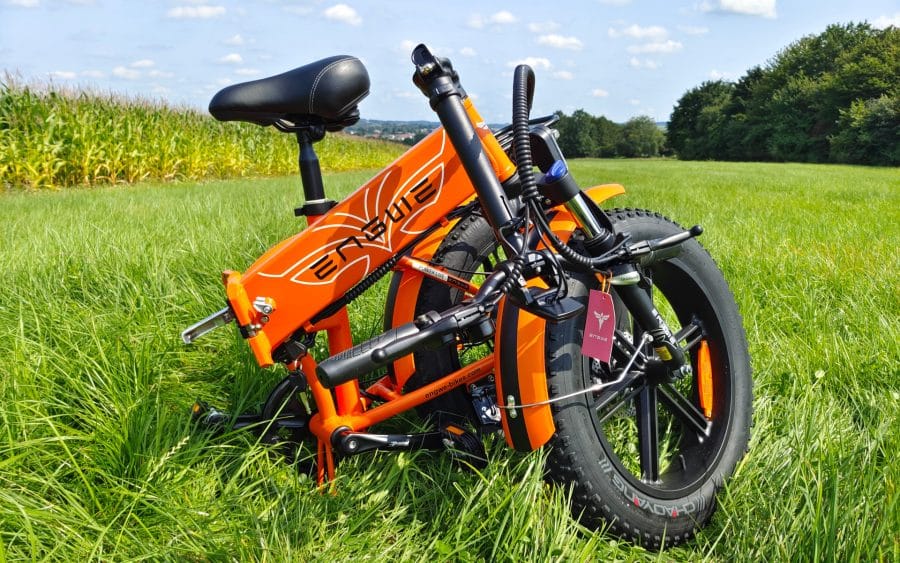 ENGWE EP-2 Pro e-bike opgevouwen