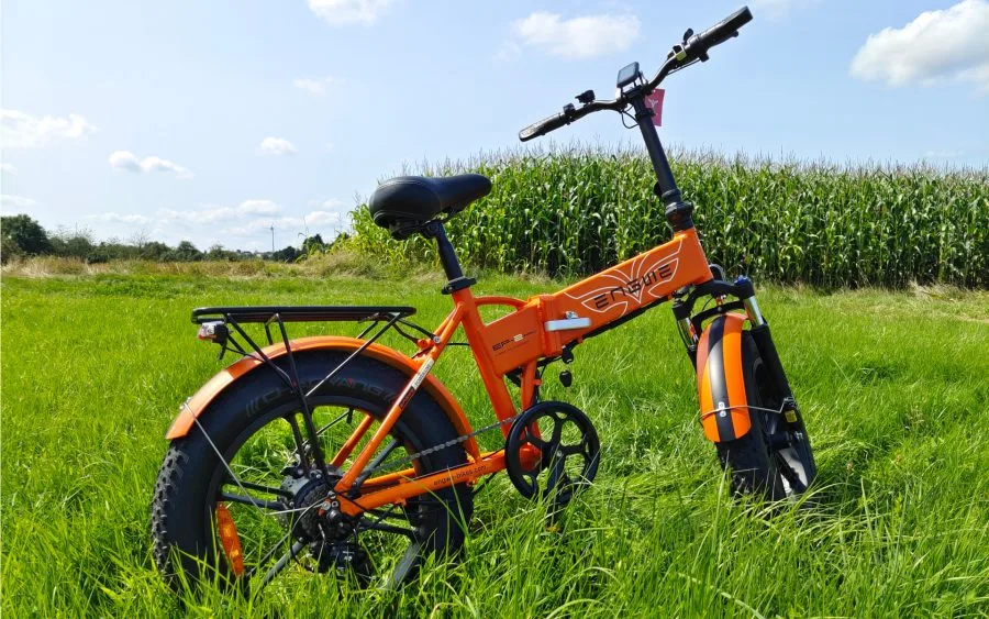 ENGWE EP-2 Pro e-bike desplegada