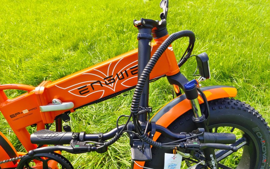 Guidon de vélo électrique ENGWE EP-2 Pro plié