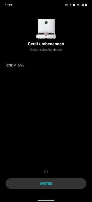 Roidmi EVE Plus Domowa aplikacja Xiaomi (5)