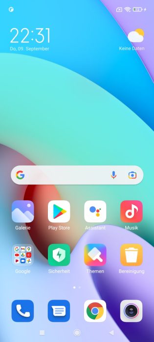 Redmi 10 MIUI 12.5 sistema operacional Android (1)