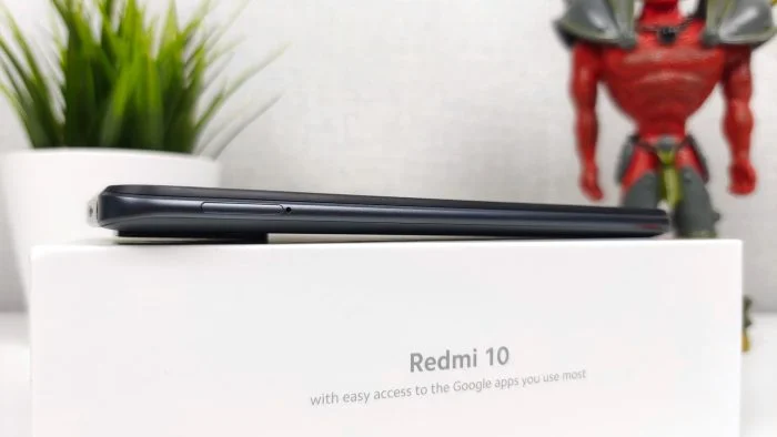 Redmi 10 on the side