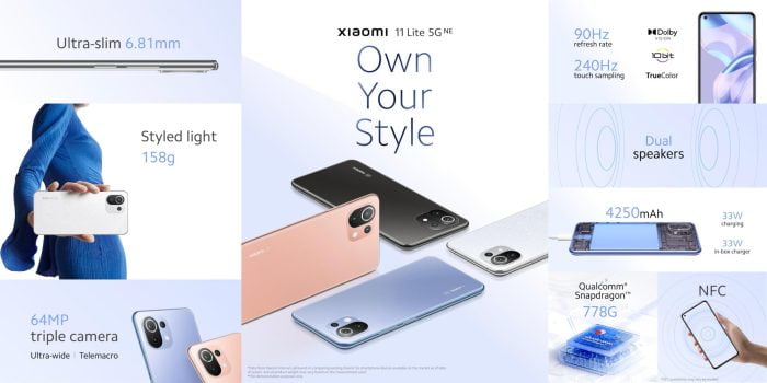 Δοκιμή λειτουργιών Xiaomi 11 Lite 5G NE