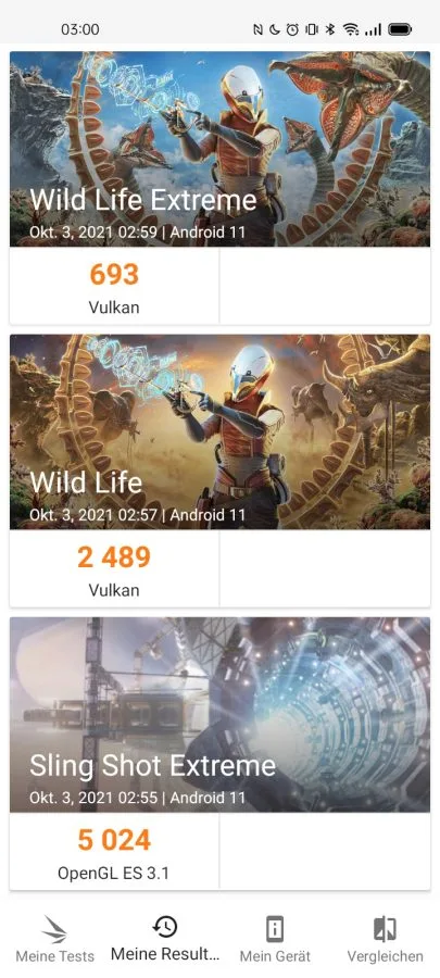 realme GT Master Edition 3DMark
