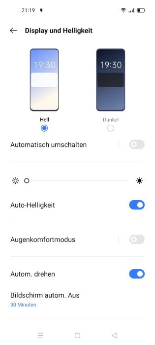 realme GT Master Edition display settings (1)