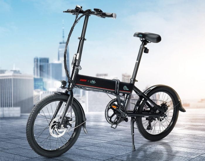 LAOTIE X FIIDO D4s Pro elektrische fiets vanaf de zijkant