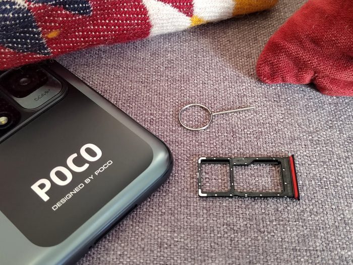 POCO M4 Pro 5G SIM card slot