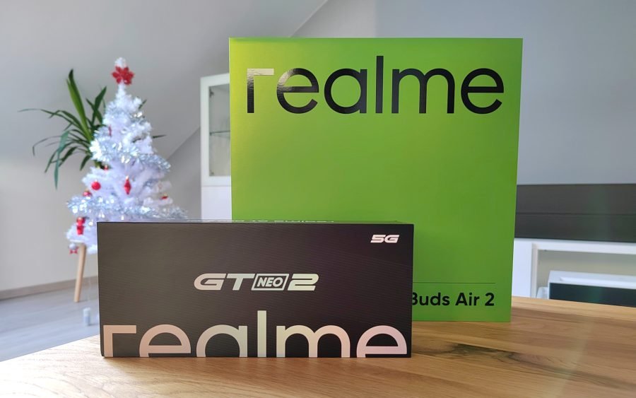 test unboxing smartphone realme GT Neo2