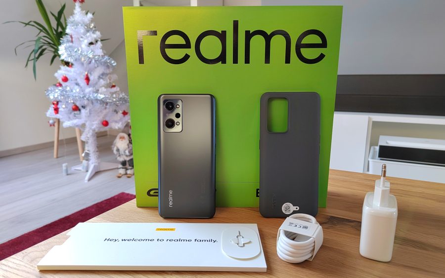 Conteúdo de entrega do smartphone Realme GT Neo2