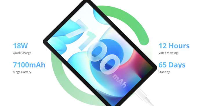 realme pad battery