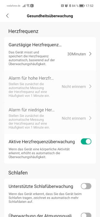 Amazfit GTR 3 Pro Gesundheitsfunktionen (1)