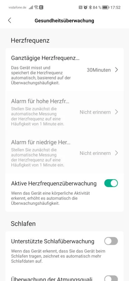 Amazfit GTR 3 Pro Gesundheitsfunktionen (1)