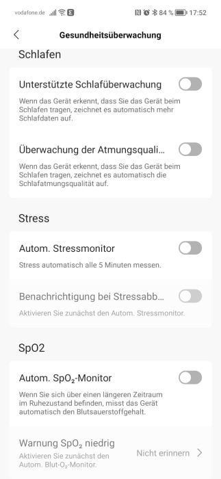 Amazfit GTR 3 Pro Gezondheidsfuncties (2)