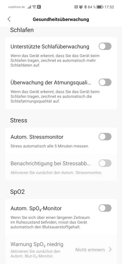 Amazfit GTR 3 Pro Gesundheitsfunktionen (2)