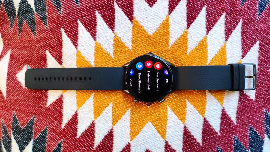 Interfaccia utente Amazfit GTR 3 Pro