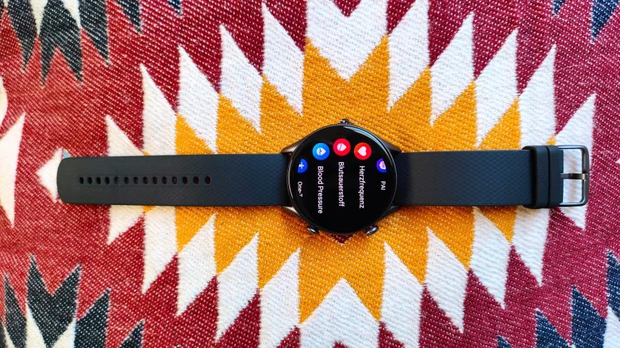 Amazfit GTR 3 Pro Benutzeroberfläche