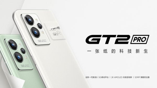 en-tête realme GT 2 Pro