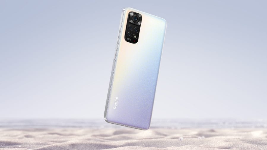 هاتف Xiaomi Redmi Note 11S باللون الأبيض