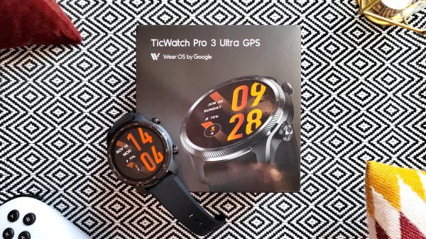 Cabeçalho de revisão do TicWatch Pro 3 Ultra GPS