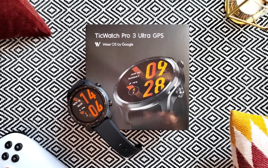 Kontrolní záhlaví TicWatch Pro 3 Ultra GPS