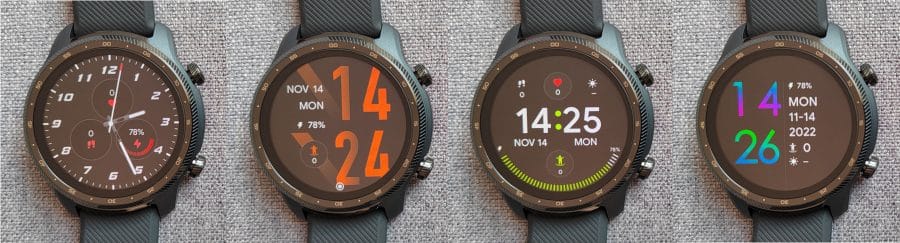 TicWatch Pro 3 Ultra görünümler