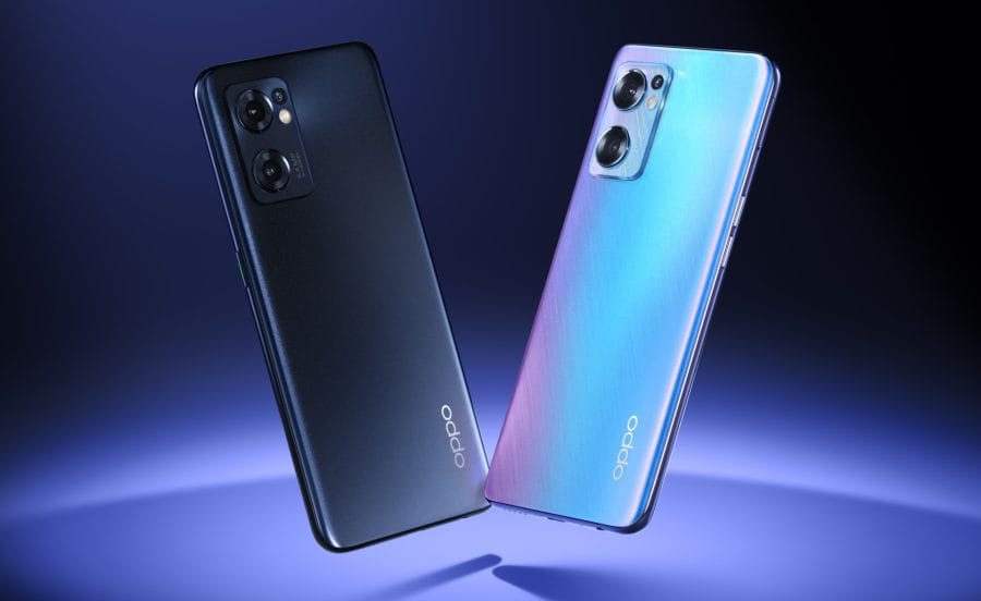 OPPO Find X5 Lite Bleu & Noir