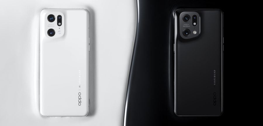 OPPO Trouver X5 Pro Noir & Blanc