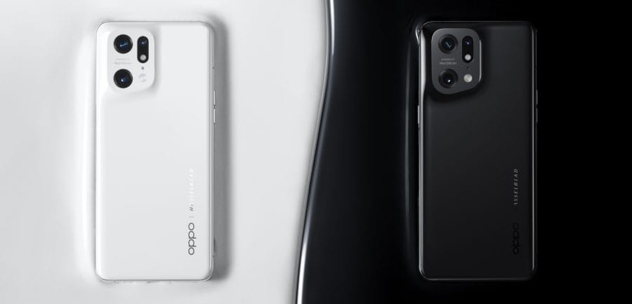 OPPO Find X5 Pro שחור ולבן