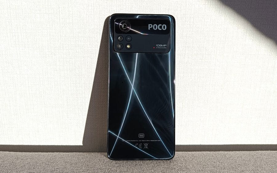 POCO X4 Pro 5G Fodral Baksida.