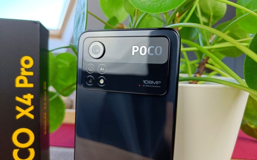 Fotocamera posteriore POCO X4 Pro 5G.