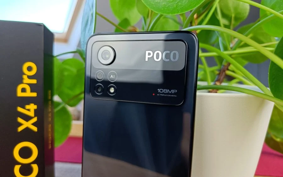 POCO X4 Pro 5G achteruitrijcamera.