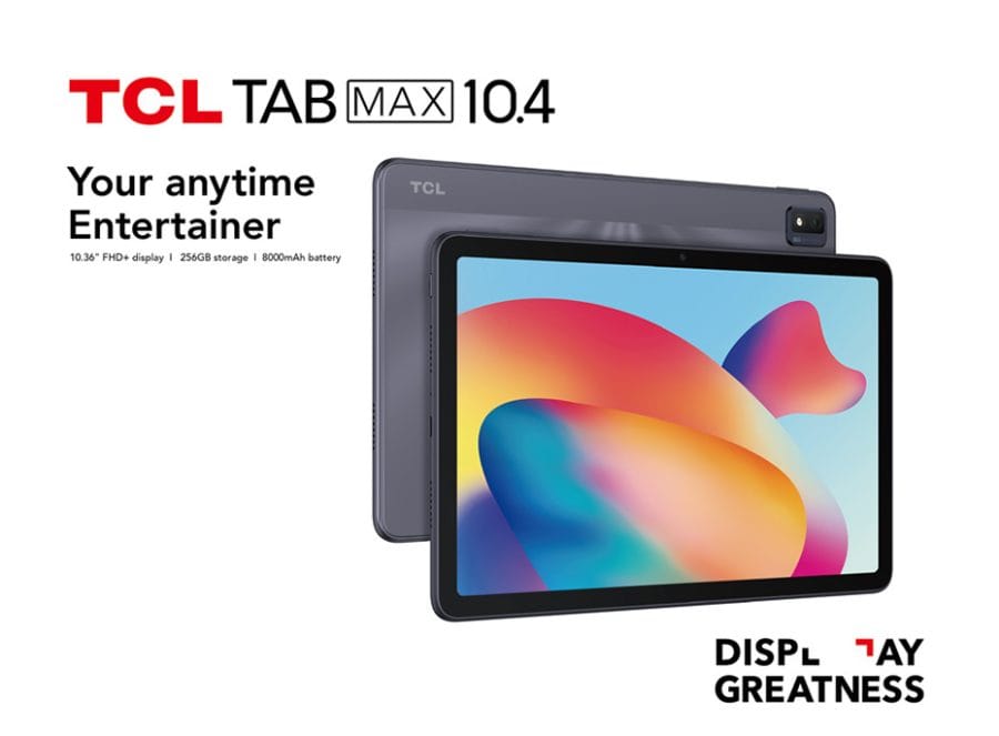 TCL TAB MAX 10.4 Exibição Grande